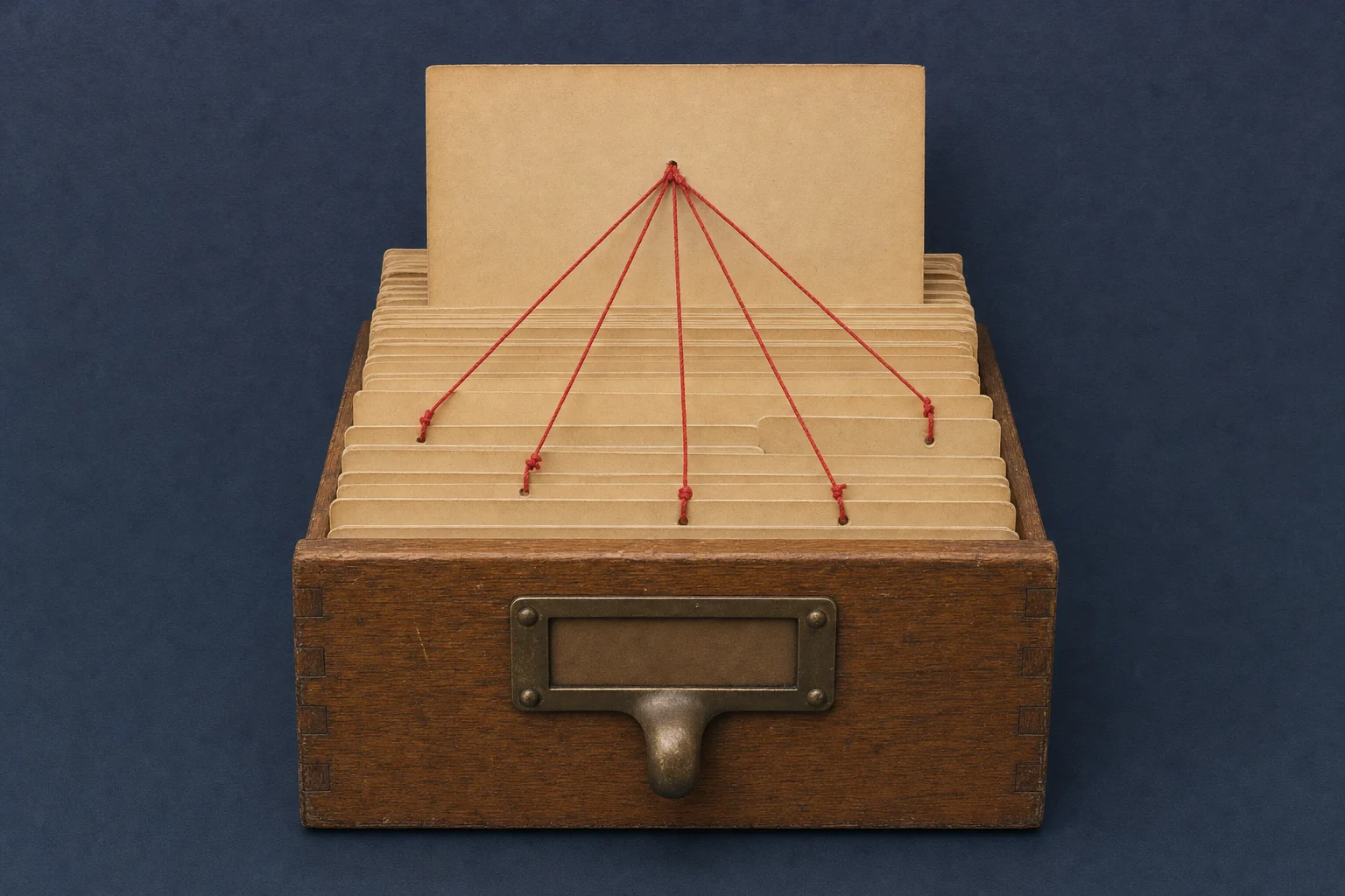 Card catalog of SKUs